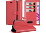 Cadorabo Custodia Per Sony Xperia 1 Ii Custodia Protettiva In Rosso Custodia Per Telefono Cellulare Cover Chiusura Magnetica