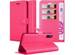 Cadorabo Custodia Per Sony Xperia L4 Custodia Protettiva In Rosa Custodia Per Cellulare Cover Chiusura Magnetica