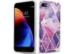 Cadorabo Custodia Protettiva Per Apple Iphone 7 / 7S / 8 / Se 2020 Custodia In Tpu Viola Custodia Per Cellulare Custodia Cover