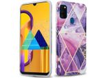 Cadorabo Custodia Protettiva Per Huawei P20 Lite 2018 / Nova 3E Cover In Tpu Viola Custodia Per Cellulare Custodia Cover