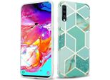 Cadorabo Custodia Protettiva Per Samsung Galaxy A70 / A70S In Tpu Verde Custodia Per Cellulare Custodia Cover