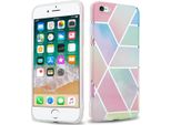 Cadorabo Custodia Protettiva Per Apple Iphone 6 / 6S Custodia In Tpu Rosa Custodia Per Cellulare Custodia Cover