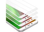 Cadorabo 3X Pellicola Protettiva A Schermo Intero Per Xiaomi Redmi 6 In Vetro Protettivo Del Display Temperato Nero