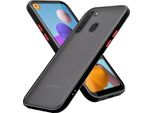 Cadorabo Custodia Per Samsung Galaxy A21 Custodia Protettiva In Silicone Tpu Trasparente Custodia Per Cellulare Ibrida Custodia Protettiva