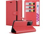 Cadorabo Custodia Per Samsung Galaxy Note 20 Plus Custodia Protettiva In Rosso Custodia Per Cellulare Cover Chiusura Magnetica