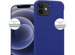 Cadorabo Custodia Protettiva Per Apple Iphone 12 / 12 Pro Custodia In Blu Telefono Cellulare Tpu Etui Cover Case