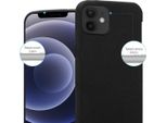 Cadorabo Custodia Protettiva Per Apple Iphone 12 Pro Max Custodia In Nero Telefono Cellulare Tpu Etui Cover Case