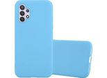 Cadorabo Custodia Per Samsung Galaxy A32 5G Custodia Protettiva In Blu Custodia Del Telefono Cellulare Tpu Silicone Custodia Cover