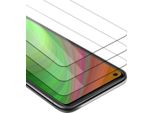 Cadorabo 3X Pellicola Blindata Per Wiko View5 Pellicola Protettiva In Vetro Temperato Naturale Di Protezione Del Display