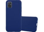 Custodia Cadorabo Per Samsung Galaxy A72 4G / 5G Custodia Protettiva In Blu Custodia Del Telefono Cellulare Tpu Custodia In Silicone Copertura