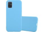 Custodia Cadorabo Per Samsung Galaxy A72 4G / 5G Custodia Protettiva In Blu Custodia Del Telefono Cellulare Tpu Custodia In Silicone Copertura