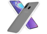 Cadorabo Custodia Per Samsung Galaxy M30 / A40S Custodia Protettiva In Silicone Tpu Trasparente Custodia Per Cellulare Ibrida Custodia Protettiva