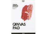 Creativ Company Blocco Di Tela A4 Carta Da Pittura 280G 10 Fogli Acrilico