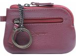 Esquire Pelle Caso Chiave Peru Key Case Red Bordeaux