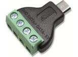 Connettore A Spina, Micro-Usb, Connessione A Vite, Spina