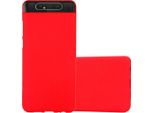 Cadorabo Custodia Protettiva Per Samsung Galaxy A80 / A90 4G In Rosso Custodia Del Telefono Cellulare Tpu Etui Cover Case