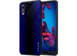 Cadorabo Custodia Per Huawei P20 Cover Protettiva In Viola Custodia Del Telefono Cellulare Tpu Custodia Cover Vetro Temperato