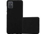 Cadorabo Copertura Protettiva Per Samsung Galaxy A71 4G Custodia In Nero Telefono Cellulare Tpu Etui Cover Case