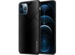 Cadorabo Custodia Per Apple Iphone 12 / 12 Pro Custodia Protettiva In Nero Custodia Del Telefono Cellulare Custodia Tpu Cover Vetro Temperato Custodia