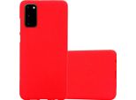 Cadorabo Custodia Protettiva Per Samsung Galaxy S20 In Rosso Custodia Per Cellulare Tpu Etui Cover Case