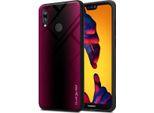 Cadorabo Custodia Per Huawei P20 Lite 2018 / Nova 3E Custodia Protettiva In Rosa Custodia Per Telefono Cellulare Custodia Tpu Custodia Cover Vetro Temperato