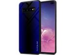 Cadorabo Custodia Per Samsung Galaxy S10 Plus Custodia Protettiva In Viola Custodia Del Telefono Cellulare Custodia In Tpu Cover Vetro Temperato Custodia