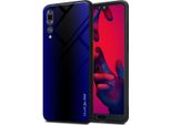Custodia Cadorabo Per Huawei P20 Pro / P20 Plus Custodia Protettiva In Viola Custodia Del Telefono Cellulare Custodia Tpu Cover Vetro Temperato Custodia