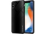 Cadorabo Custodia Per Apple Iphone X / Xs Custodia Protettiva In Nero Custodia Del Telefono Cellulare Custodia Tpu Cover Vetro Temperato Custodia