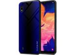 Cadorabo Custodia Per Samsung Galaxy A10 / M10 Custodia Protettiva In Viola Custodia Del Telefono Cellulare Custodia Tpu Copertura Vetro Temperato Caso