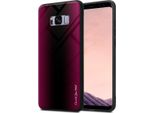 Cadorabo Custodia Per Samsung Galaxy S8 Plus Custodia Protettiva In Rosa Custodia Del Telefono Cellulare Tpu Custodia Cover Vetro Temperato Custodia