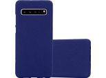 Cadorabo Custodia Protettiva Per Samsung Galaxy S10 5G Custodia In Blu Telefono Cellulare Tpu Etui Cover Case