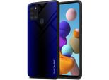 Cadorabo Custodia Per Samsung Galaxy A21S Custodia Protettiva In Viola Custodia Del Telefono Cellulare Custodia Tpu Custodia Cover Vetro Temperato