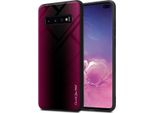 Cadorabo Custodia Per Samsung Galaxy S10 Plus Custodia Protettiva In Rosa Custodia Del Telefono Cellulare Tpu Custodia Cover Vetro Temperato Custodia