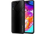 Cadorabo Custodia Per Samsung Galaxy A70 / A70S Cover Protettiva In Nero Custodia Per Cellulare Tpu Custodia Cover Vetro Temperato