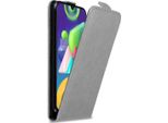 Custodia Cadorabo Per Samsung Galaxy M21 / M30S Custodia Protettiva In Grigio Custodia Flip Per Telefono Cellulare Custodia Cover