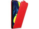 Cadorabo Cover Per Samsung Galaxy A80 / A90 4G Cover Protettiva In Rosso Flip Case Custodia Del Telefono Cellulare Cover