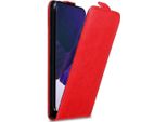 Custodia Cadorabo Per Samsung Galaxy Note 20 Ultra Custodia Protettiva In Rosso Custodia Flip Per Telefono Cellulare Custodia Cover