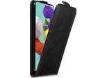 Cadorabo Cover Per Samsung Galaxy A51 4G / M40S Cover Protettiva In Nero Flip Case Custodia Del Telefono Cellulare Case Cover