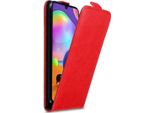 Cadorabo Cover Per Samsung Galaxy A31 Cover Protettiva In Rosso Flip Case Custodia Del Telefono Cellulare Cover