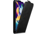 Cadorabo Cover Per Samsung Galaxy A11 / M11 Cover Protettiva In Nero Flip Case Custodia Del Telefono Cellulare Case Cover
