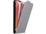 Cadorabo Cover Per Samsung Galaxy Note 20 Cover Protettiva In Grigio Flip Case Custodia Per Telefono Cellulare Cover