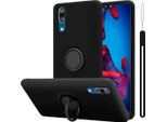Cadorabo Cover Per Huawei P20 Cover Protettiva In Nero Custodia Del Telefono Cellulare Tpu Custodia Cover