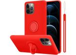 Custodia Cadorabo Per Apple Iphone 13 Pro Custodia Protettiva In Rosso Custodia Per Telefono Cellulare Tpu Custodia Cover