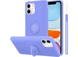 Custodia Cadorabo Per Apple Iphone 11 Custodia Protettiva In Viola Custodia Del Telefono Cellulare Tpu Custodia Cover