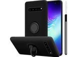 Cadorabo Cover Per Samsung Galaxy S10 5G Cover Protettiva In Nero Custodia Del Telefono Cellulare Tpu Custodia Cover