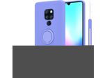 Custodia Cadorabo Per Huawei Mate 20 Custodia Protettiva Per Telefono Cellulare Viola Tpu Custodia Cover