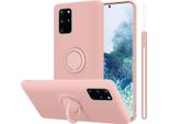 Custodia Cadorabo Per Samsung Galaxy S20 Plus Custodia Protettiva In Rosa Custodia Per Cellulare Tpu Etui Case Cover