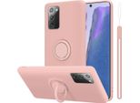 Custodia Cadorabo Per Samsung Galaxy Note 20 Custodia Protettiva In Rosa Per Telefono Cellulare Tpu Etui Case Cover