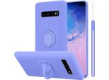 Custodia Cadorabo Per Samsung Galaxy S10 Plus Cover Protettiva In Viola Custodia Del Telefono Cellulare Tpu Custodia Cover