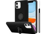Cadorabo Custodia Per Apple Iphone 11 Custodia Protettiva In Nero Custodia Per Cellulare Tpu Custodia Cover